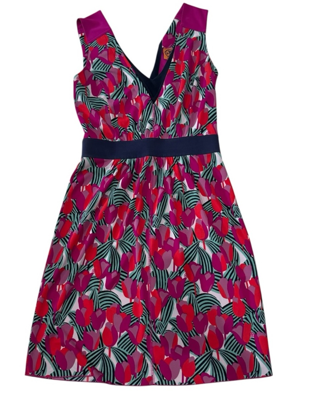 Tory Burch Augustina Tulip Floral Dress S - Picture 6 of 8